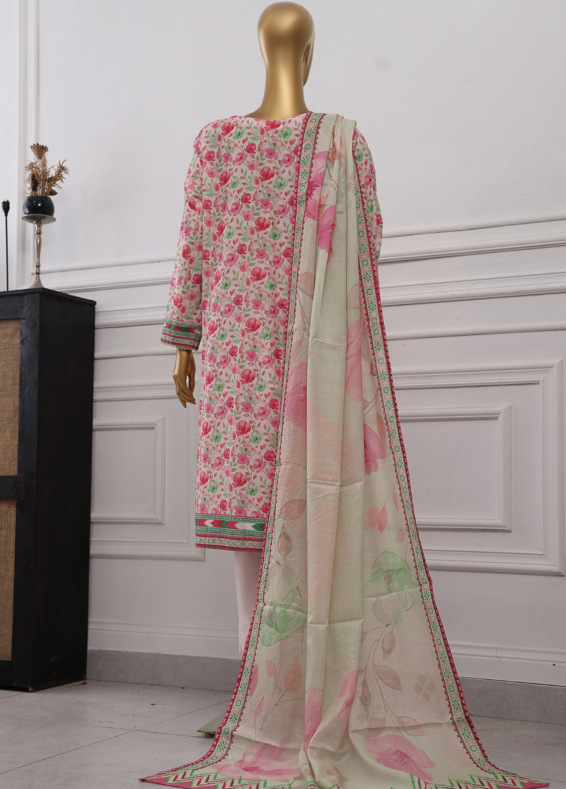 Anmol By HZ Textile Chikankari Embroidered Lawn 3 Piece Unstitched Suit HZ25A ACE-1074 Anmol By HZ Textile Chikankari Embroidered Lawn 3 Piece Unstitched Suit HZ25A ACE-1074