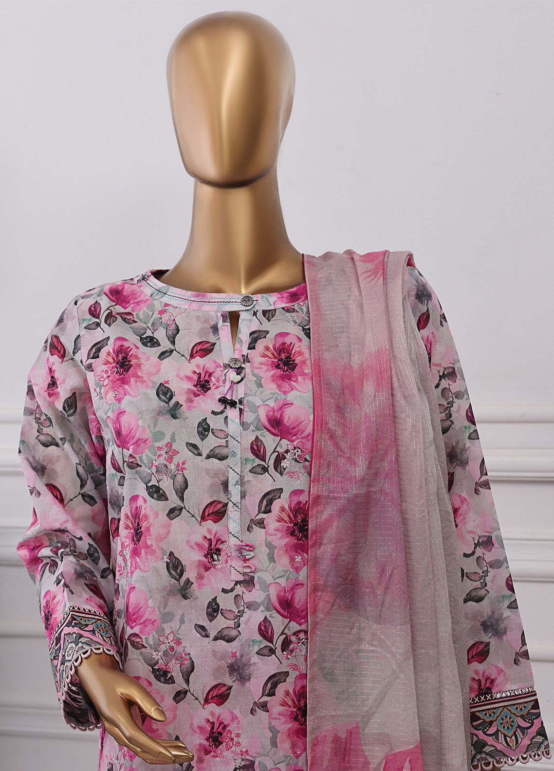 Anmol By HZ Textile Chikankari Embroidered Lawn 3 Piece Unstitched Suit HZ25A ACE-1078 Anmol By HZ Textile Chikankari Embroidered Lawn 3 Piece Unstitched Suit HZ25A ACE-1078