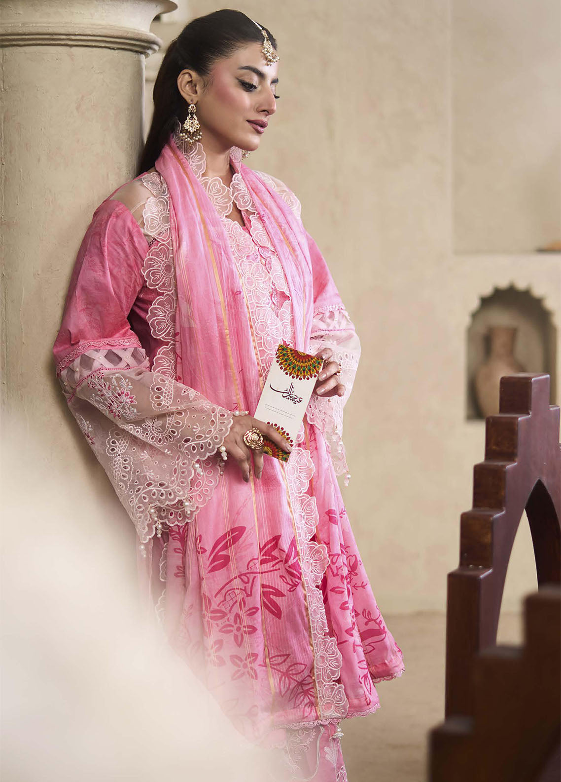 Applique Kari By Alzohaib Embroidered Cutwork Lawn 3 Piece Unstitched Suit AZ26AKEC D-04 Applique Kari By Alzohaib Embroidered Cutwork Lawn 3 Piece Unstitched Suit AZ26AKEC D-04