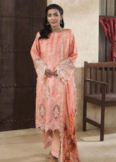 Applique Kari By Alzohaib Embroidered Cutwork Lawn 3 Piece Unstitched Suit AZ26AKEC D-05