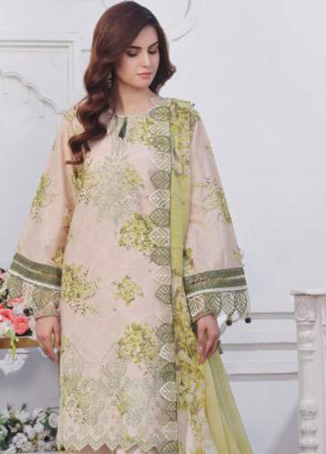 Applique Kari By Alzohaib Embroidered Lawn 3 Piece Unstitched Suit AZ25AK D-01 Applique Kari By Alzohaib Embroidered Lawn 3 Piece Unstitched Suit AZ25AK D-01