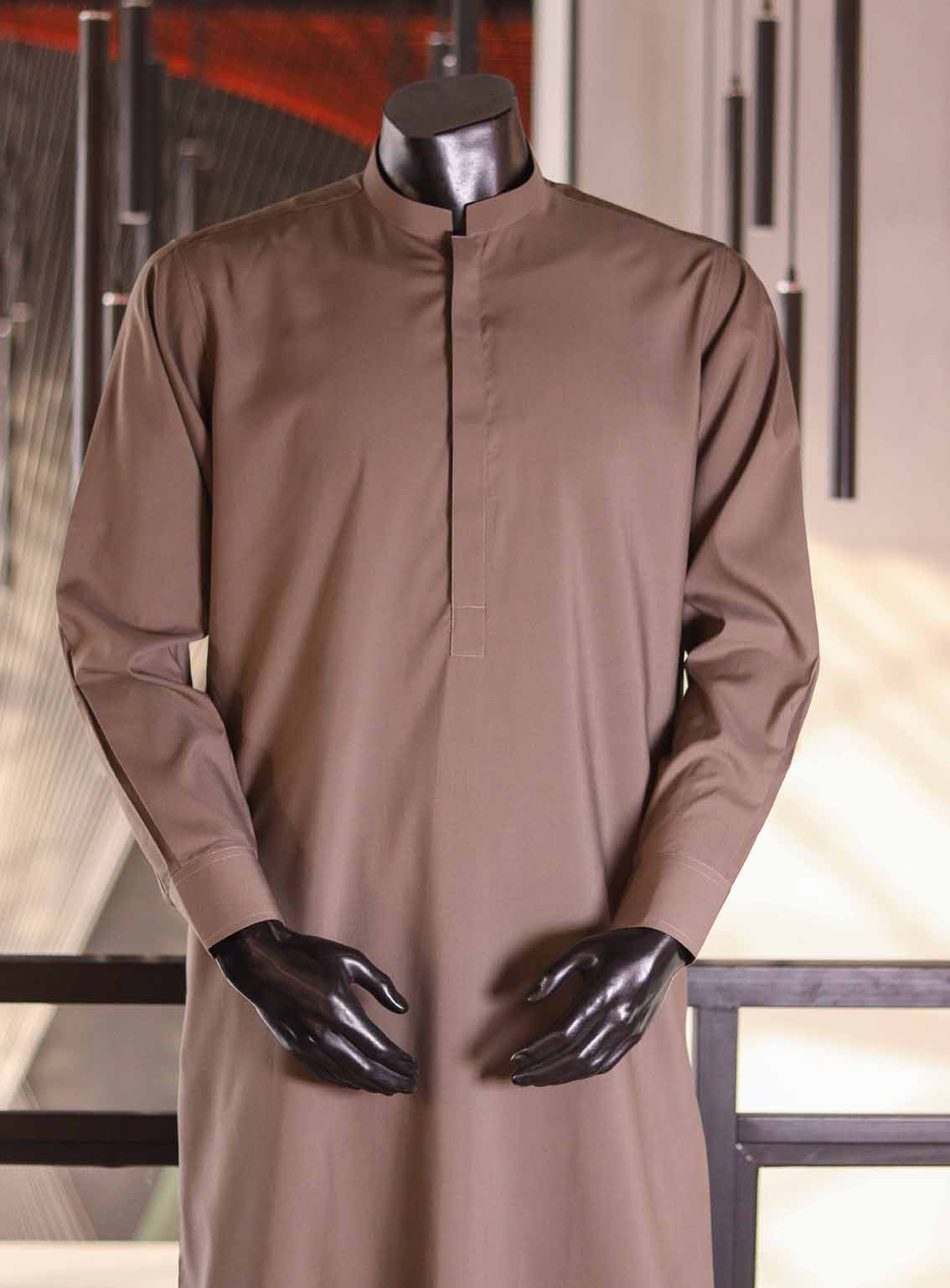 Arch By Sami Saeed Wash & Wear Men's Stitched Kameez Shalwar SS25AC D-BC-0123-LB Arch By Sami Saeed Wash & Wear Men's Stitched Kameez Shalwar SS25AC D-BC-0123-LB