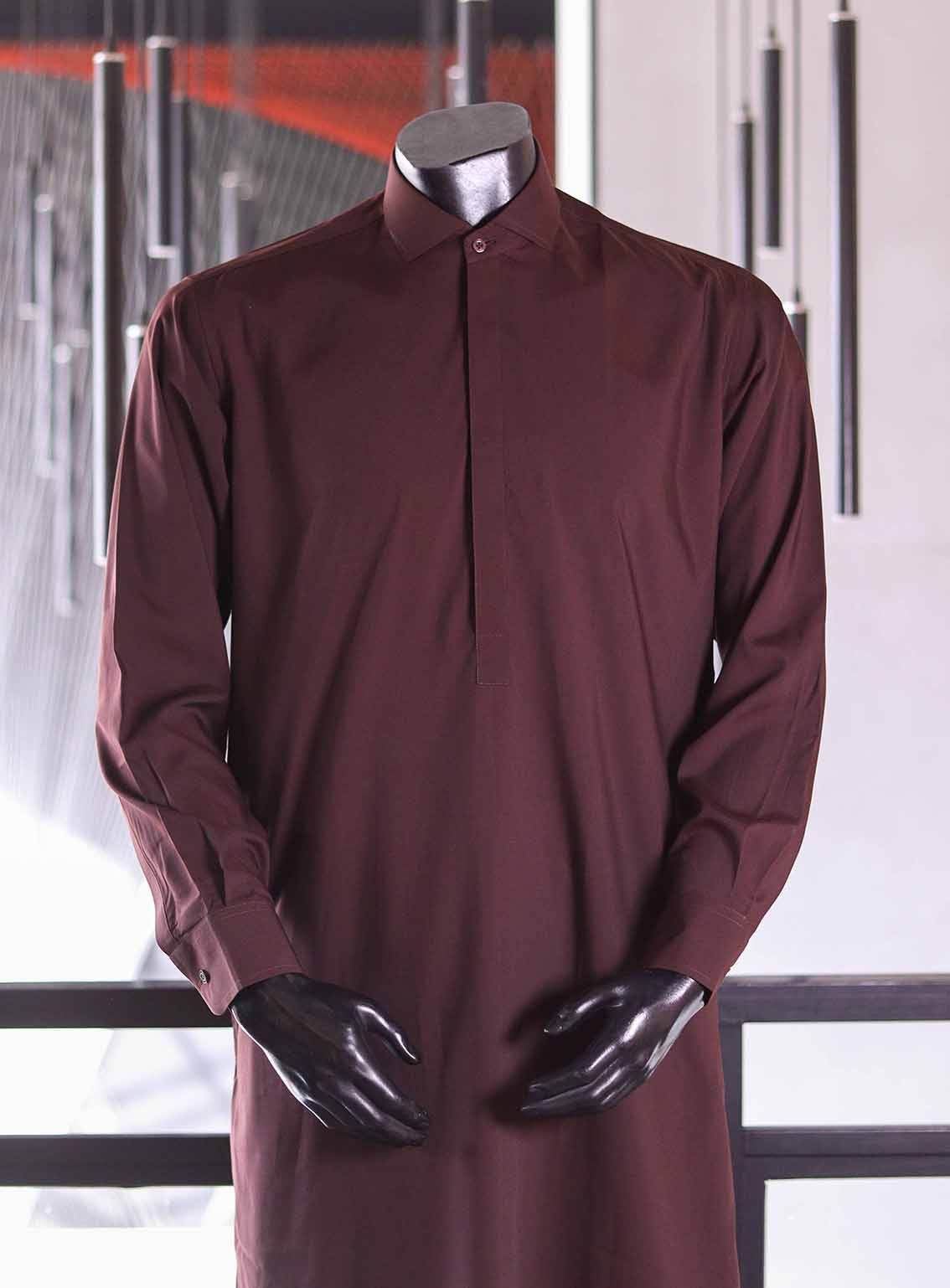 Arch By Sami Saeed Wash & Wear Men's Stitched Kameez Shalwar SS25AC D-SC-2345-MN Arch By Sami Saeed Wash & Wear Men's Stitched Kameez Shalwar SS25AC D-SC-2345-MN