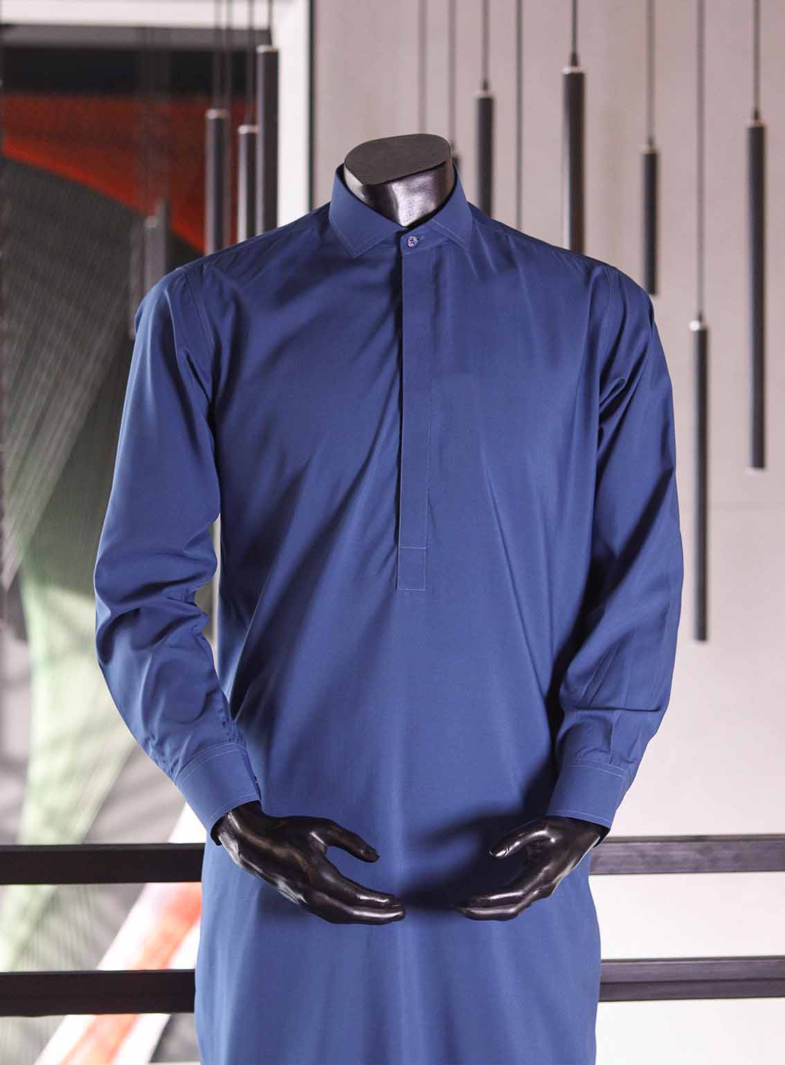 Arch By Sami Saeed Wash & Wear Men's Stitched Kameez Shalwar SS25AC D-SC-6789-RB Arch By Sami Saeed Wash & Wear Men's Stitched Kameez Shalwar SS25AC D-SC-6789-RB
