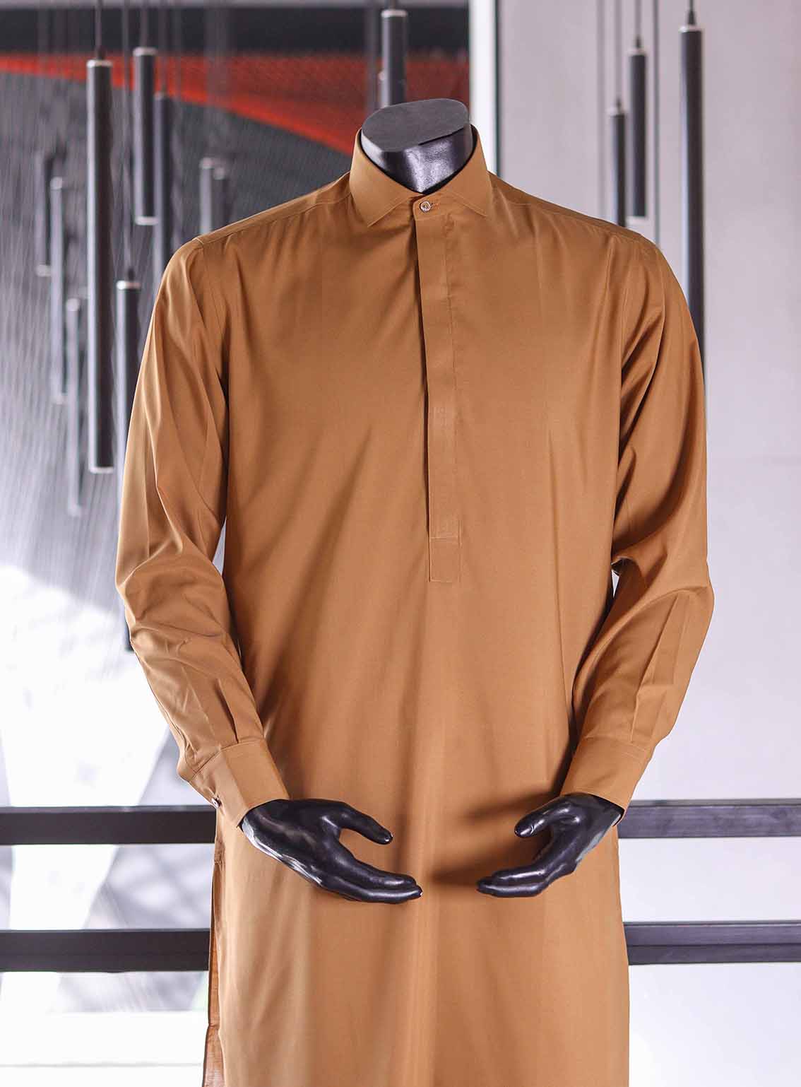 Arch By Sami Saeed Wash & Wear Men's Stitched Kameez Shalwar SS25AC D-SC-8901-MT Arch By Sami Saeed Wash & Wear Men's Stitched Kameez Shalwar SS25AC D-SC-8901-MT
