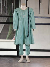 Aroob Embroidered Cotton 3 Piece Stitched Suit ARB25G D-LG-0063