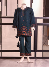 Aroob Embroidered Organza 3 Piece Stitched Suit ARB25G D-0231-TGN