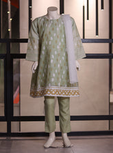Aroob Fancy Embroidered Cotton Suit Stitch 3 Piece ARB24G D-0181