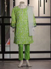 Aroob Fancy Embroidered Cotton Suit Stitch 3 Piece ARB24G D-0185