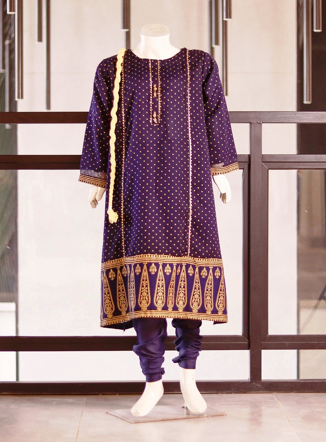 Aroob Printed Chiffon 3 Piece Stitched Suit ARB25G D-0235-NBL Aroob Printed Chiffon 3 Piece Stitched Suit ARB25G D-0235-NBL