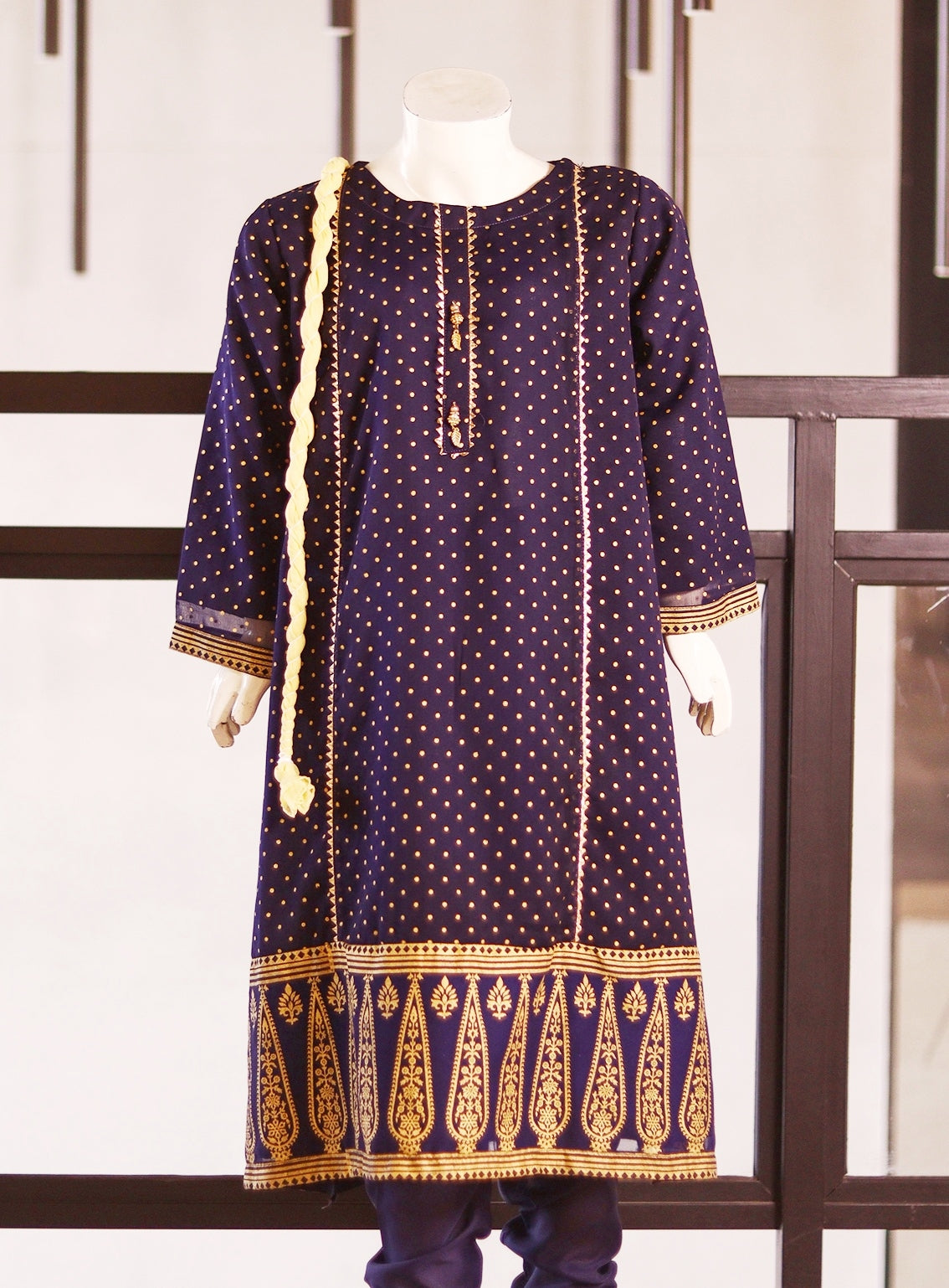 Aroob Printed Chiffon 3 Piece Stitched Suit ARB25G D-0235-NBL Aroob Printed Chiffon 3 Piece Stitched Suit ARB25G D-0235-NBL