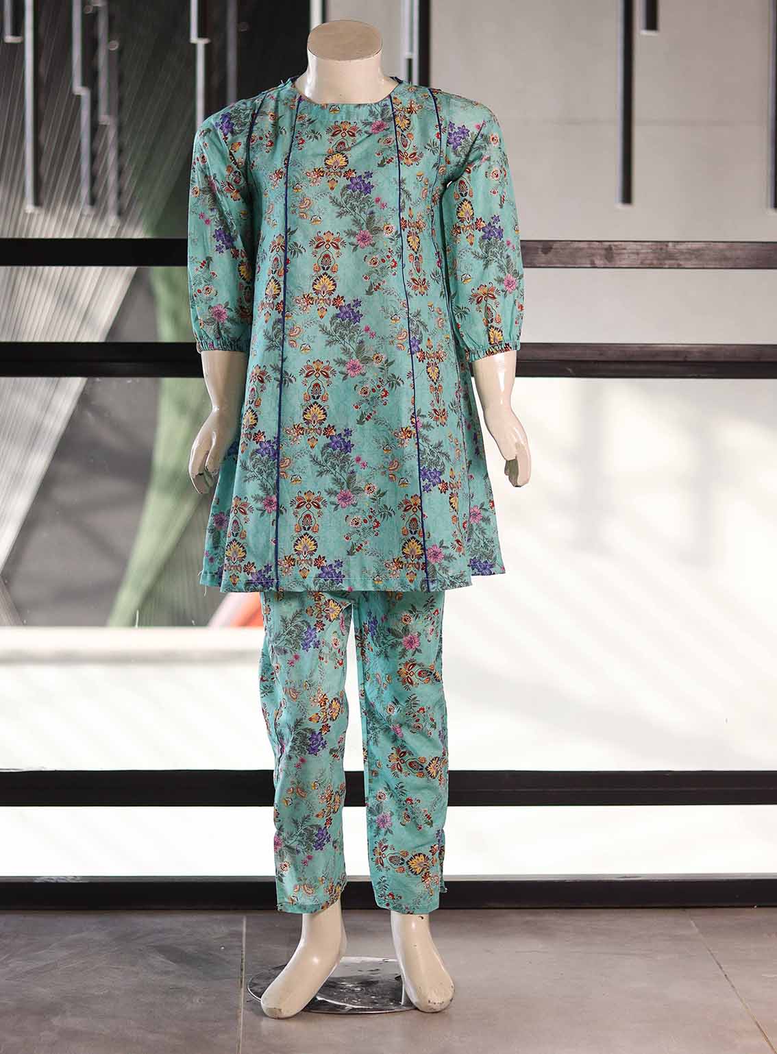 Aroob Printed Cotton 2 Piece Stitched Suit ARB25G D-SG-0157 Aroob Printed Cotton 2 Piece Stitched Suit ARB25G D-SG-0157