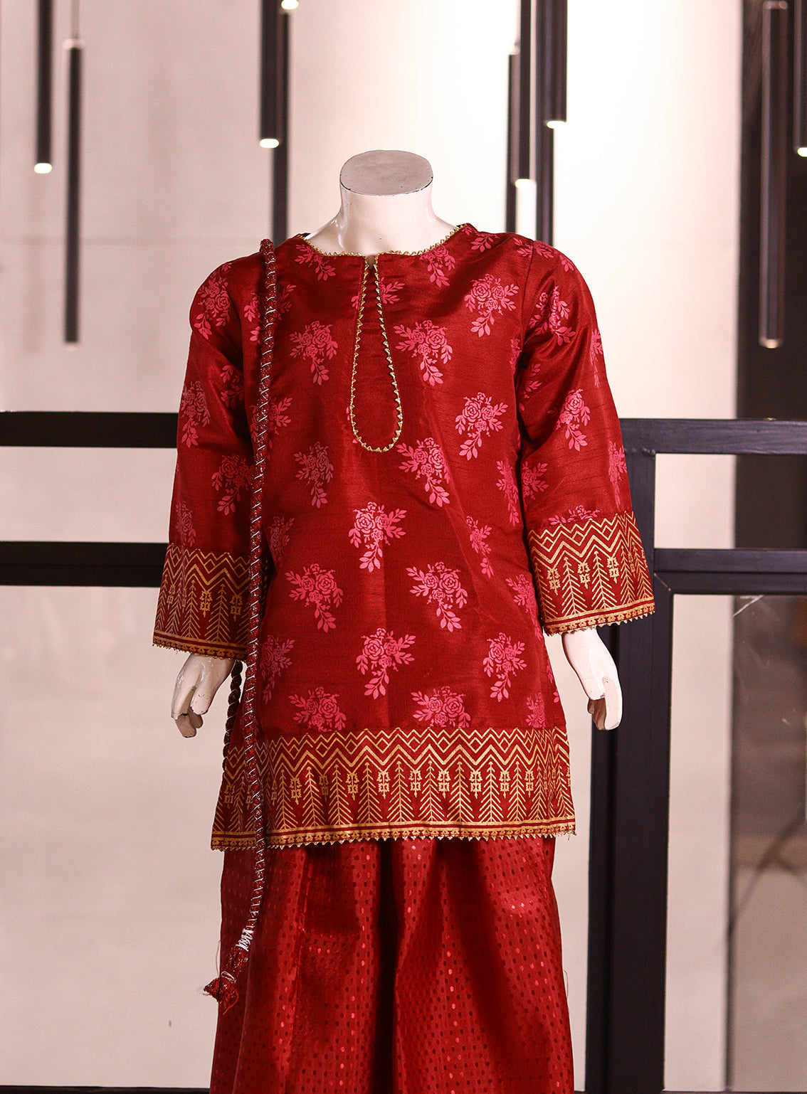 Aroob Printed Cotton Silk 3 Piece Stitched Suit ARB25G D-0230-MN Aroob Printed Cotton Silk 3 Piece Stitched Suit ARB25G D-0230-MN