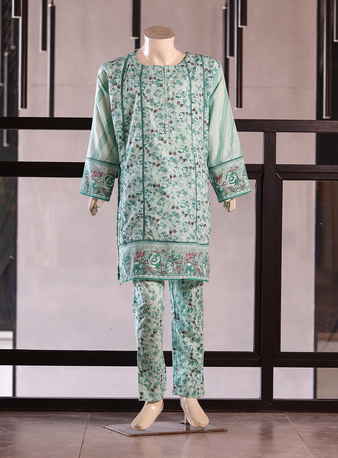 Aroob Printed Fabron 3 Piece Stitched Suit ARB25G D-0225-SGN Aroob Printed Fabron 3 Piece Stitched Suit ARB25G D-0225-SGN