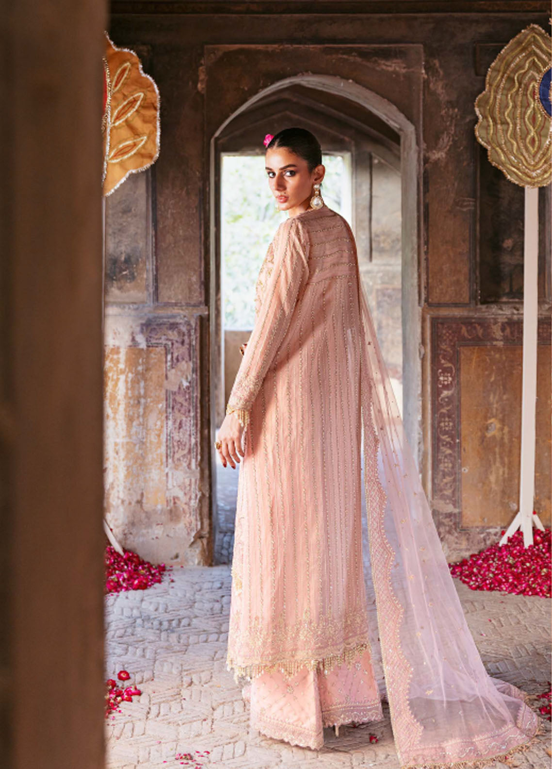 Arzoo By Zarqash Festive Embroidered Net 3 Piece Unstitched Suit ZQ25AF D-03 MEHAR Arzoo By Zarqash Festive Embroidered Net 3 Piece Unstitched Suit ZQ25AF D-03 MEHAR