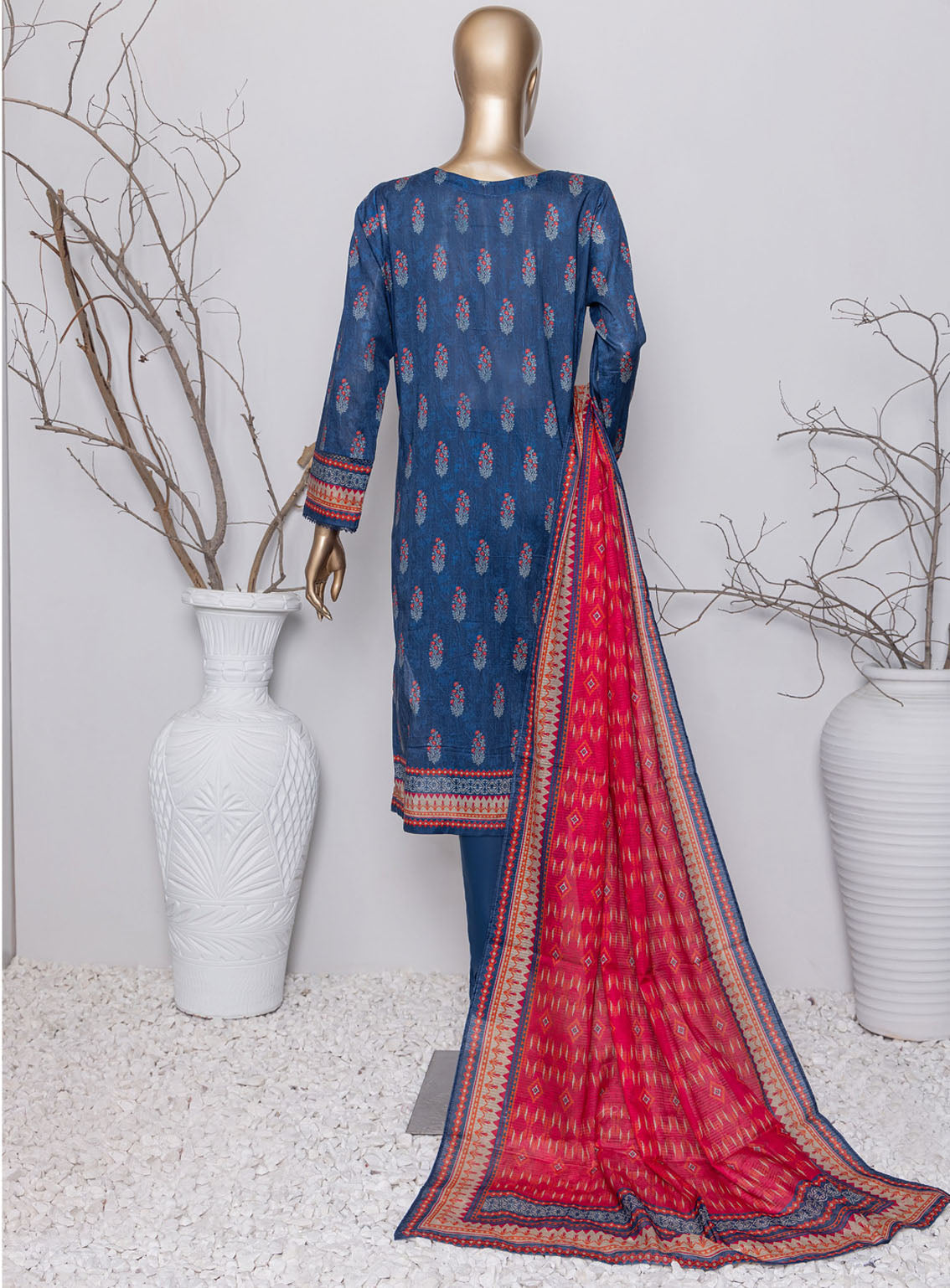 Asasa By HZ Textile Digital Embroidered Lawn 3 Piece Unstitched Suit HZ24AV4 AEL-41 Asasa By HZ Textile Digital Embroidered Lawn 3 Piece Unstitched Suit HZ24AV4 AEL-41