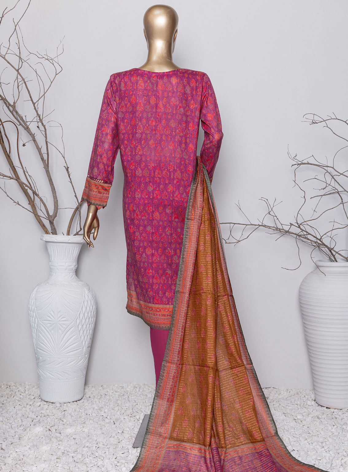 Asasa By HZ Textile Digital Embroidered Lawn 3 Piece Unstitched Suit HZ24AV4 AEL-71 Asasa By HZ Textile Digital Embroidered Lawn 3 Piece Unstitched Suit HZ24AV4 AEL-71