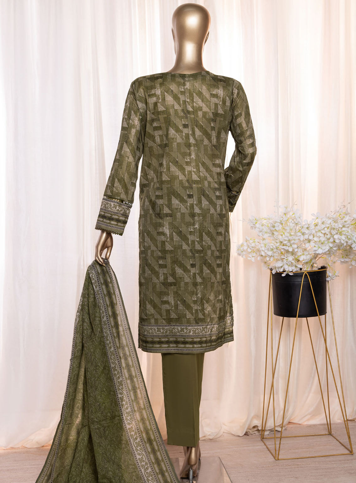 Asasa By HZ Textile Digital Embroidered Lawn 3 Piece Unstitched Suit HZ24AV4 AEL-85 Asasa By HZ Textile Digital Embroidered Lawn 3 Piece Unstitched Suit HZ24AV4 AEL-85