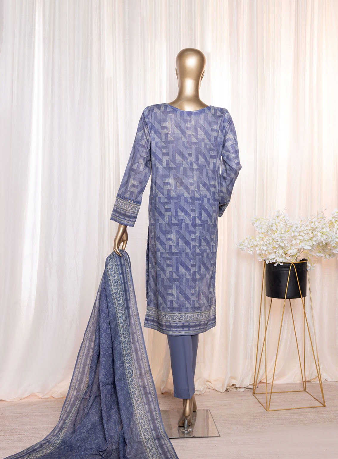 Asasa By HZ Textile Digital Embroidered Lawn 3 Piece Unstitched Suit HZ24AV4 AEL-86 Asasa By HZ Textile Digital Embroidered Lawn 3 Piece Unstitched Suit HZ24AV4 AEL-86
