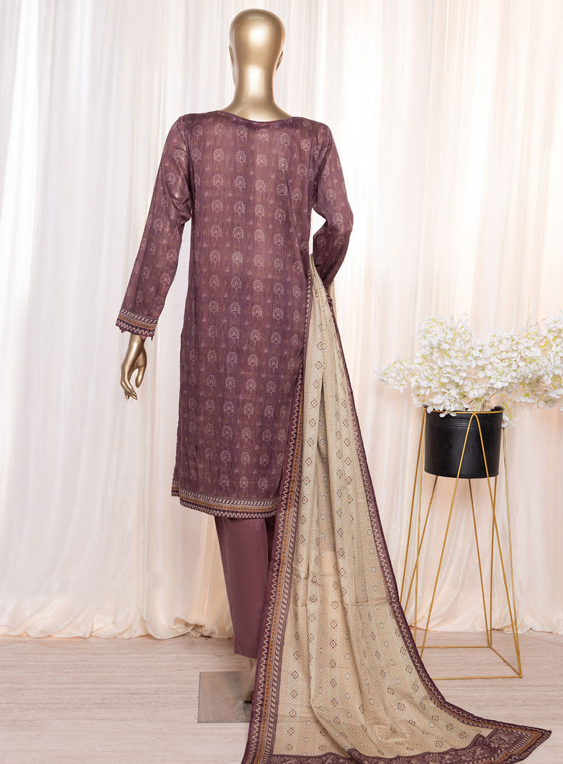 Asasa By HZ Textile Digital Embroidered Lawn 3 Piece Unstitched Suit HZ24AV4 AEL-87 Asasa By HZ Textile Digital Embroidered Lawn 3 Piece Unstitched Suit HZ24AV4 AEL-87