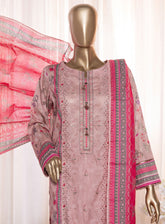 Asasa By HZ Textile Digital Embroidered Lawn 3 Piece Unstitched Suit HZ24AV4 AEL-91
