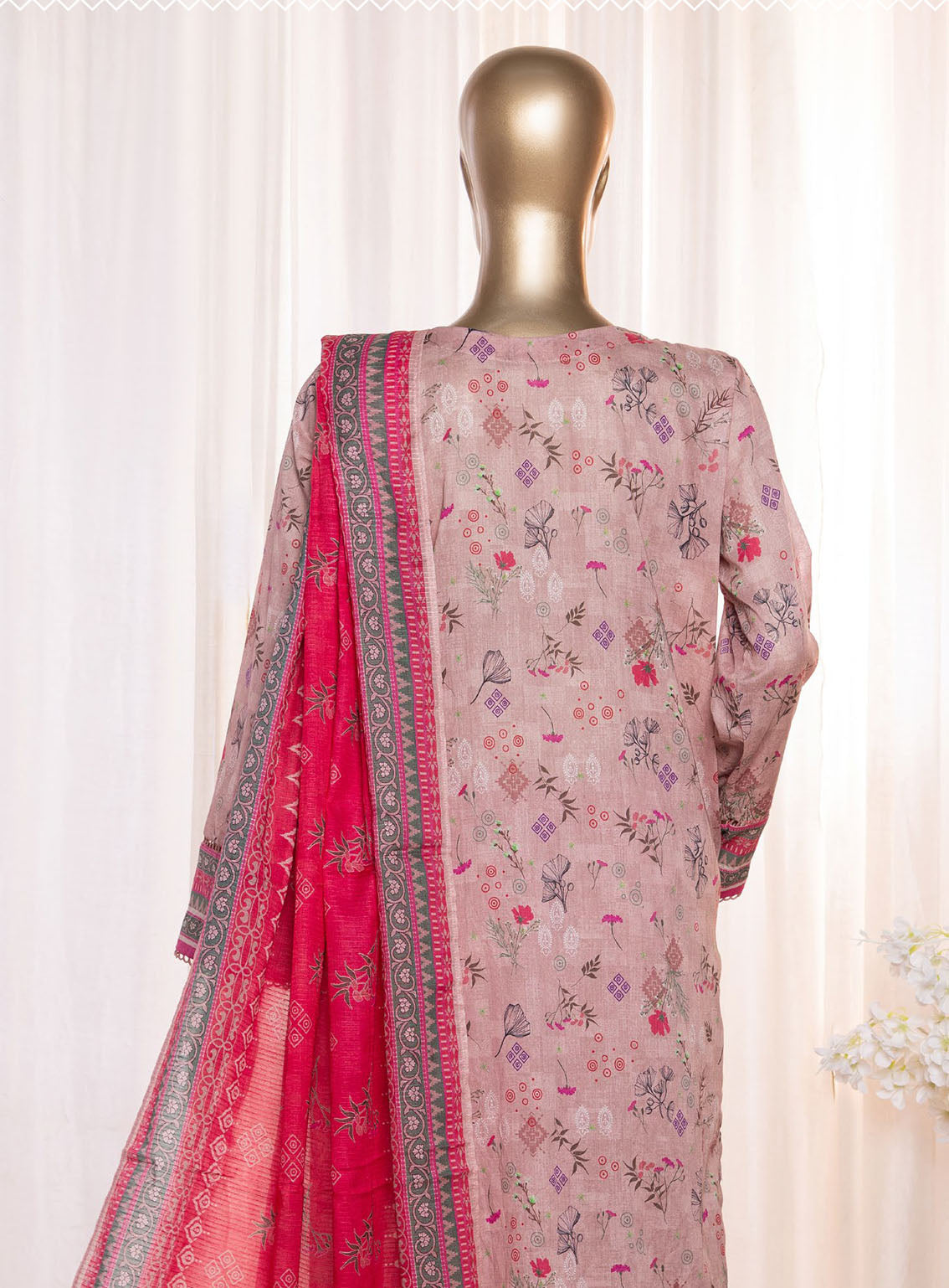 Asasa By HZ Textile Digital Embroidered Lawn 3 Piece Unstitched Suit HZ24AV4 AEL-91 Asasa By HZ Textile Digital Embroidered Lawn 3 Piece Unstitched Suit HZ24AV4 AEL-91