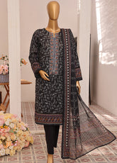 Asasa By HZ Textile Embroidered Lawn 3 Piece Unstitched Suit HZ25APE AJE-302