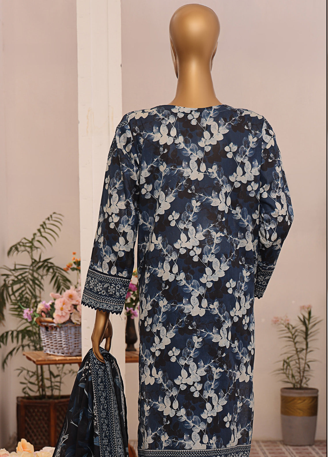 Asasa By HZ Textile Embroidered Lawn 3 Piece Unstitched Suit HZ25APE AJE-304 Asasa By HZ Textile Embroidered Lawn 3 Piece Unstitched Suit HZ25APE AJE-304