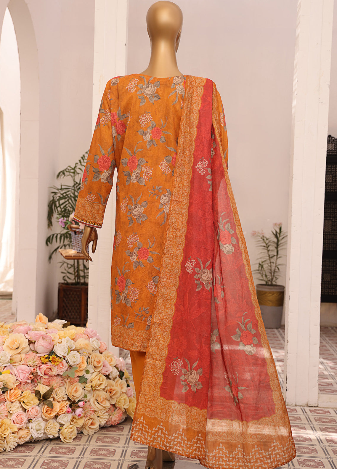Asasa By HZ Textile Embroidered Lawn 3 Piece Unstitched Suit HZ25APE AJE-308 Asasa By HZ Textile Embroidered Lawn 3 Piece Unstitched Suit HZ25APE AJE-308