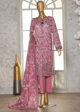 Asasa By HZ Textiles Embroidered Lawn 3 Piece Unstitched Suit HZ25AV2 AEC-609