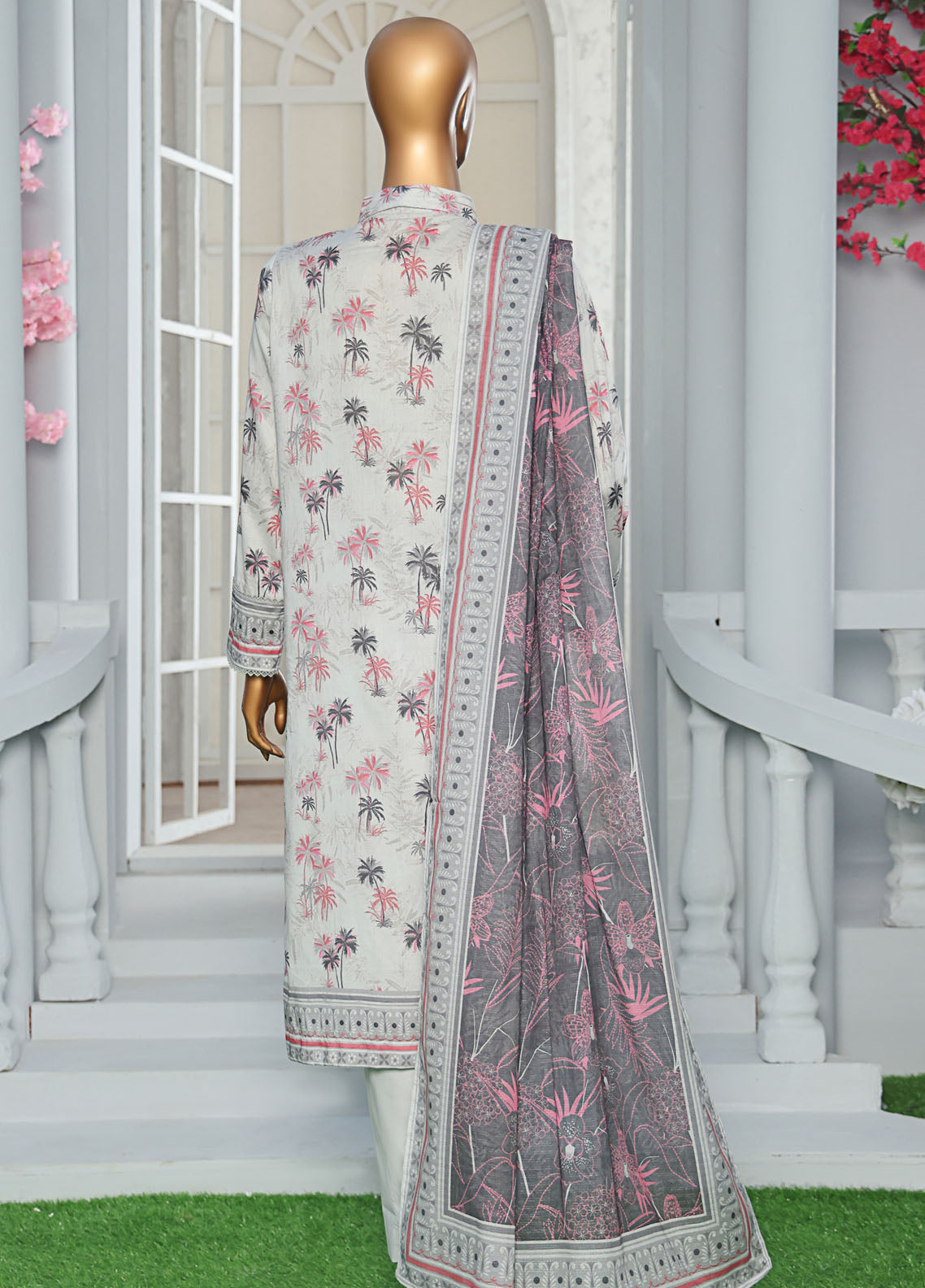 Asasa By HZ Textiles Embroidered Lawn 3 Piece Unstitched Suit HZ25AV2 AEC-610 Asasa By HZ Textiles Embroidered Lawn 3 Piece Unstitched Suit HZ25AV2 AEC-610