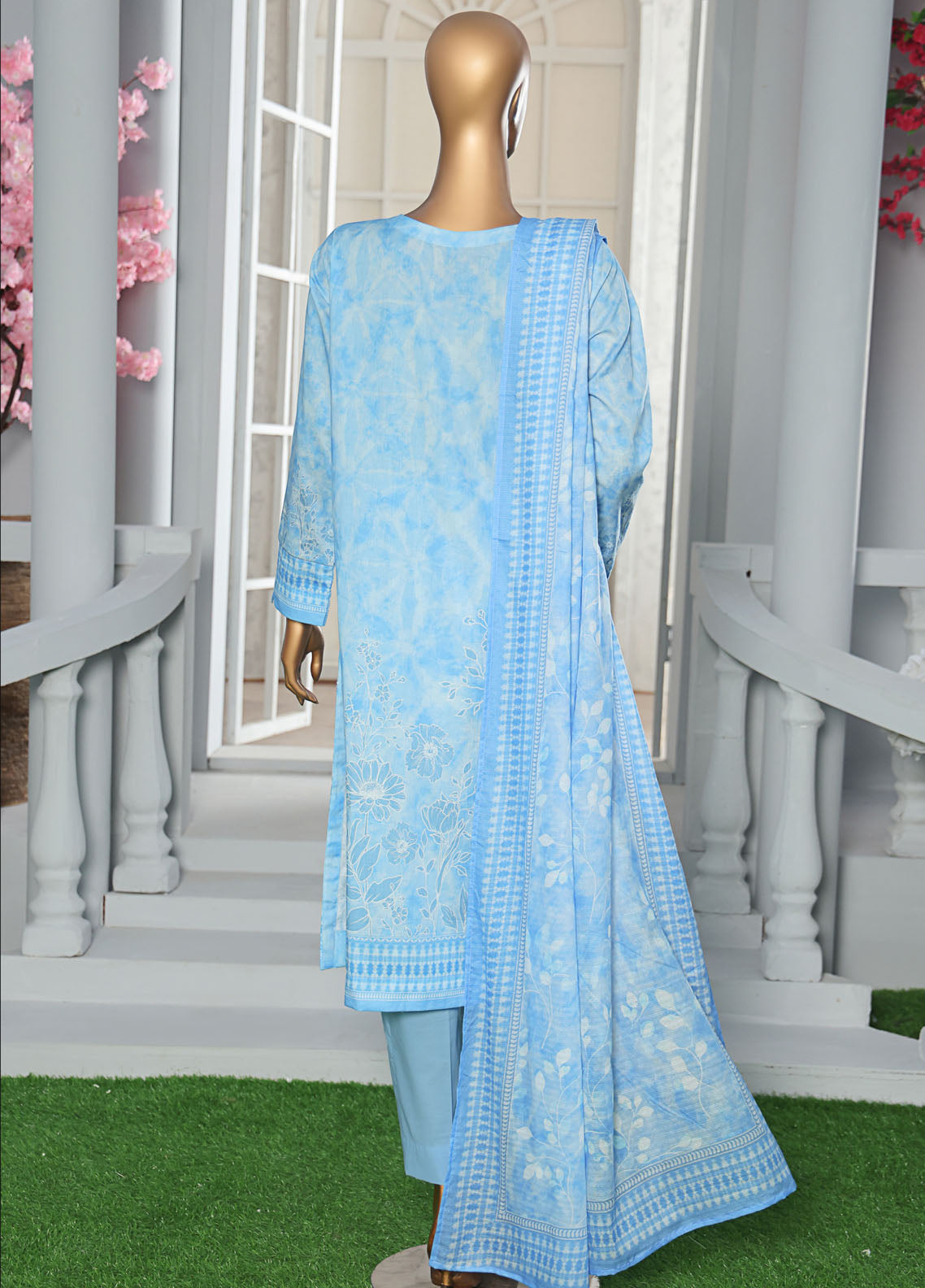 Asasa By HZ Textiles Embroidered Lawn 3 Piece Unstitched Suit HZ25AV2 AEC-611 Asasa By HZ Textiles Embroidered Lawn 3 Piece Unstitched Suit HZ25AV2 AEC-611