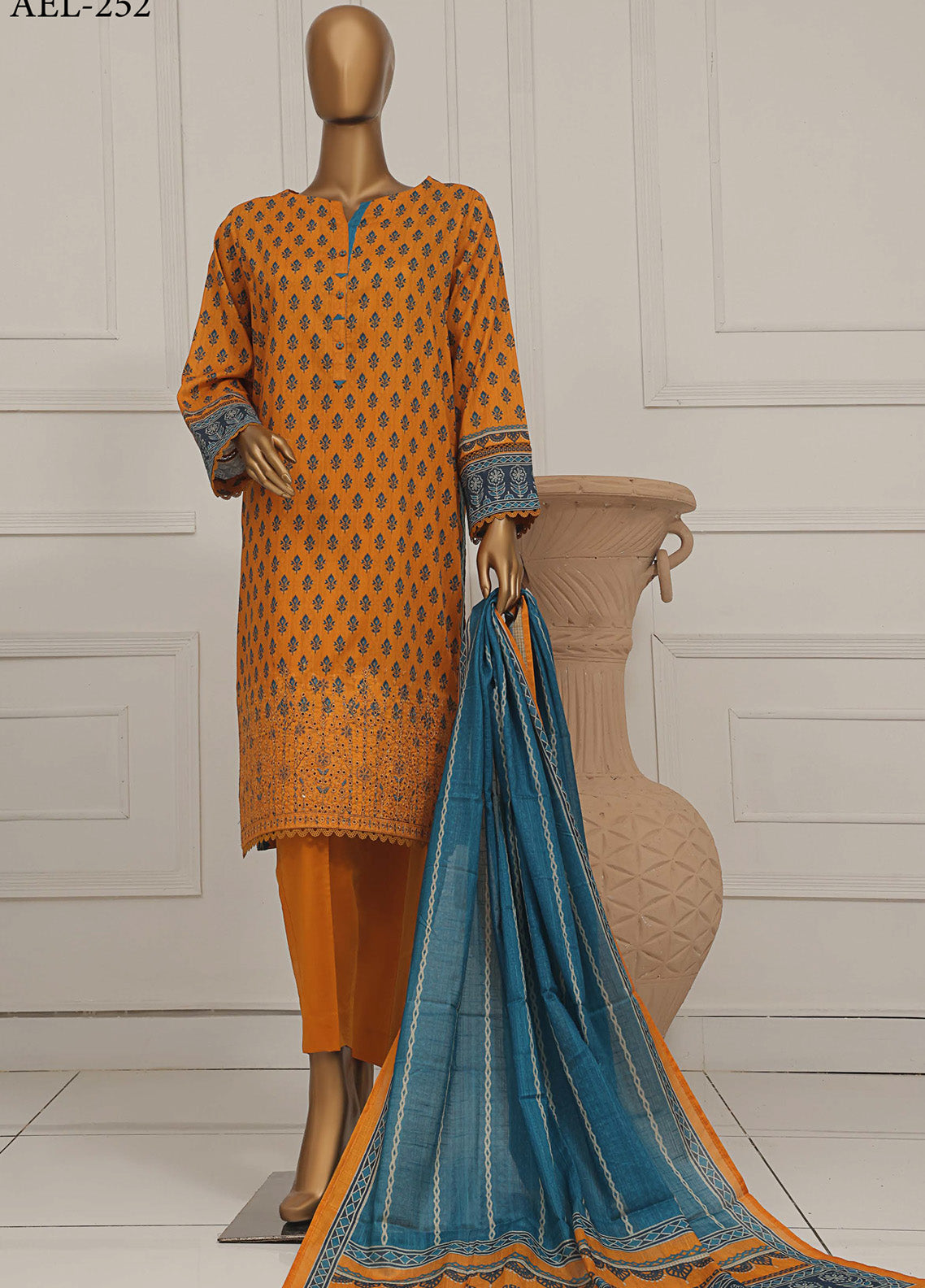 Asasa HZ Textile Digital Printed Embroidered Lawn 3 Piece Unstitched Suit HZ25AV1 AEL-252 Asasa HZ Textile Digital Printed Embroidered Lawn 3 Piece Unstitched Suit HZ25AV1 AEL-252