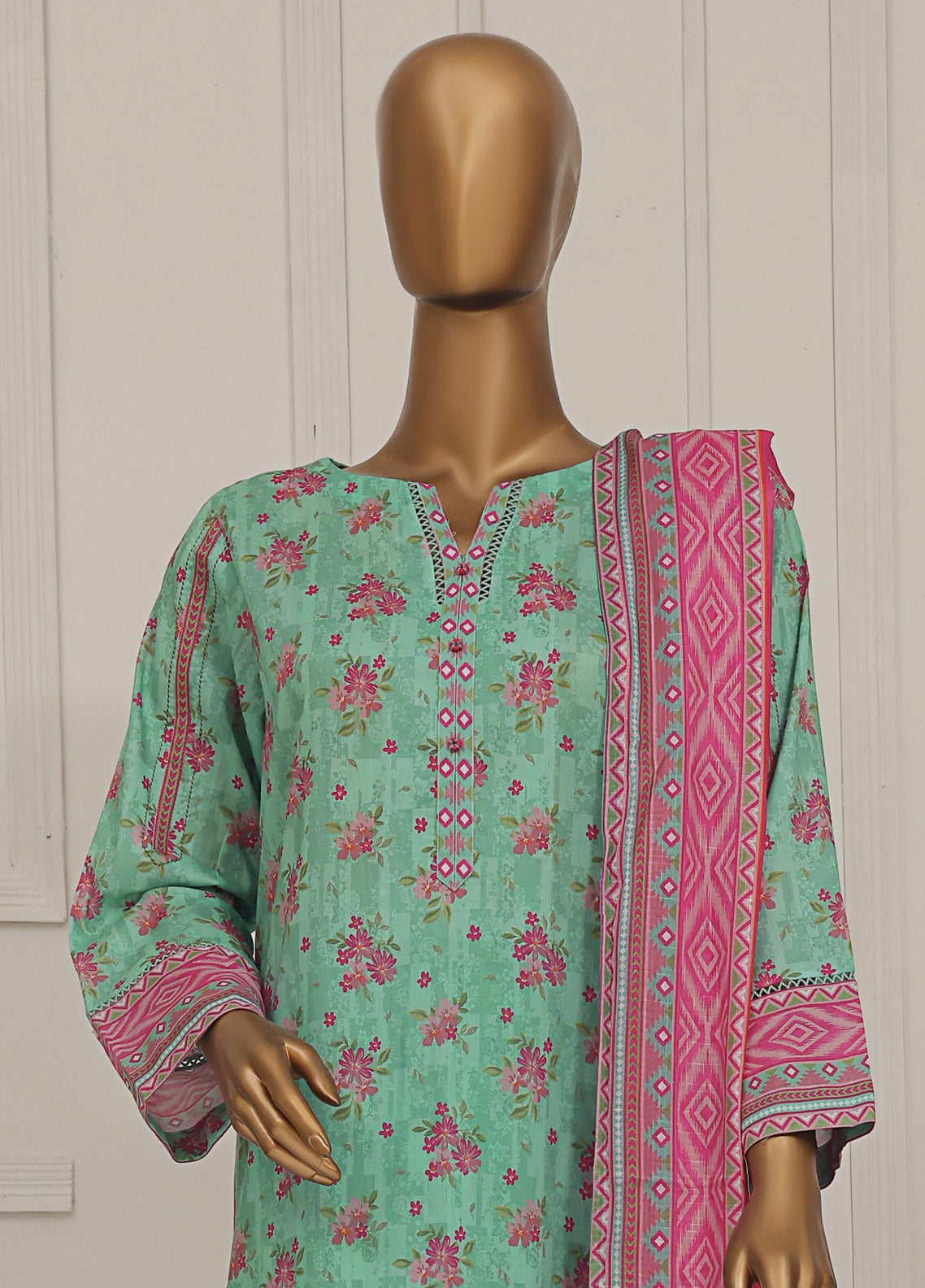 Asasa HZ Textile Digital Printed Embroidered Lawn 3 Piece Unstitched Suit HZ25AV1 AEL-255 Asasa HZ Textile Digital Printed Embroidered Lawn 3 Piece Unstitched Suit HZ25AV1 AEL-255