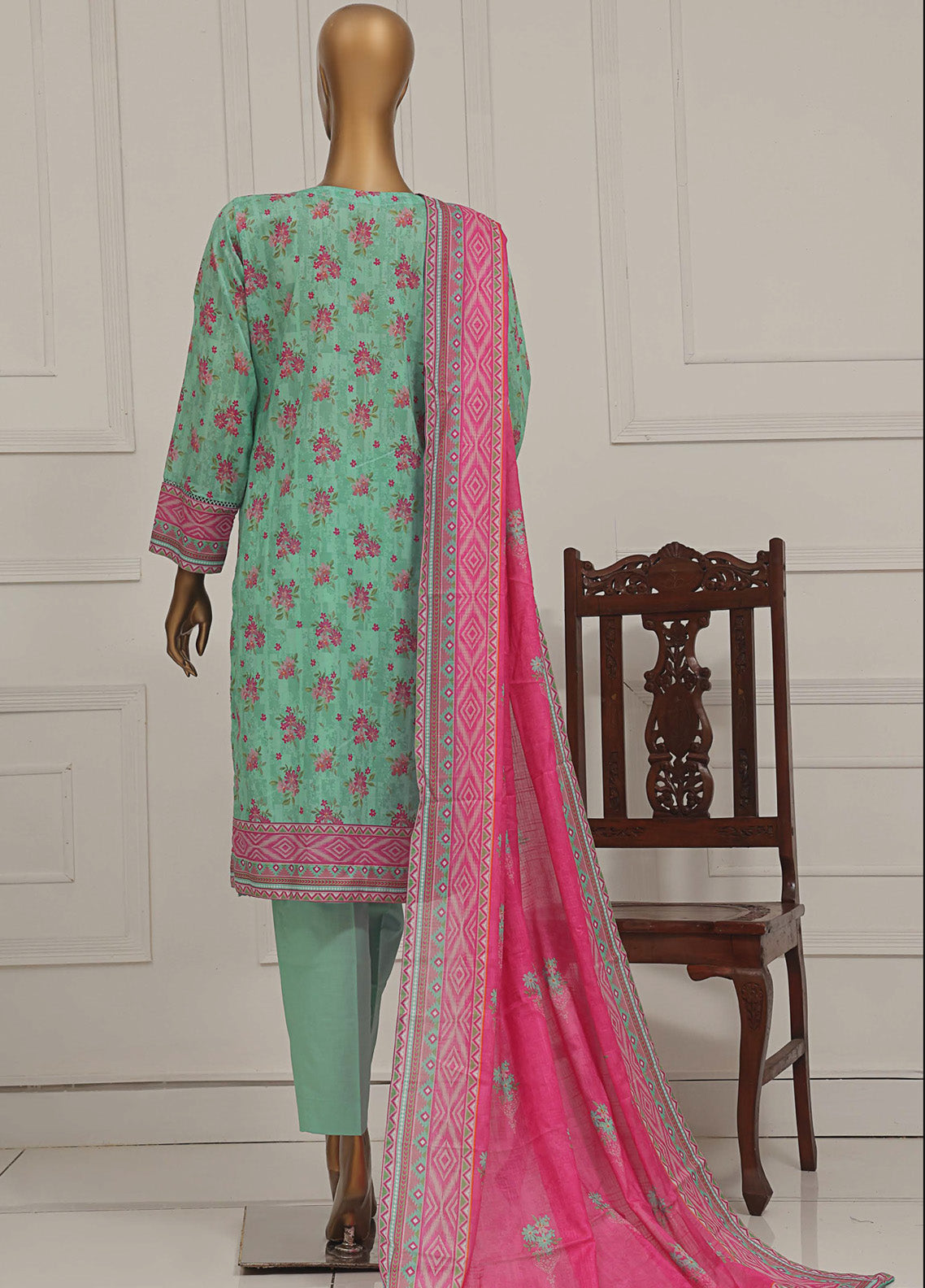 Asasa HZ Textile Digital Printed Embroidered Lawn 3 Piece Unstitched Suit HZ25AV1 AEL-255 Asasa HZ Textile Digital Printed Embroidered Lawn 3 Piece Unstitched Suit HZ25AV1 AEL-255