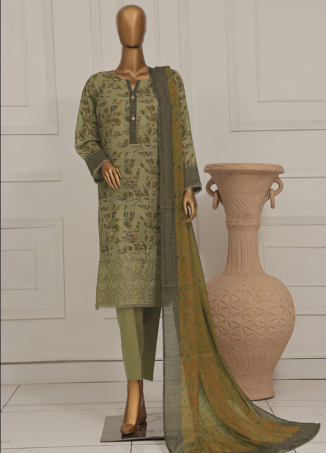 Asasa HZ Textile Digital Printed Embroidered Lawn 3 Piece Unstitched Suit HZ25AV1 AEL-256 Asasa HZ Textile Digital Printed Embroidered Lawn 3 Piece Unstitched Suit HZ25AV1 AEL-256