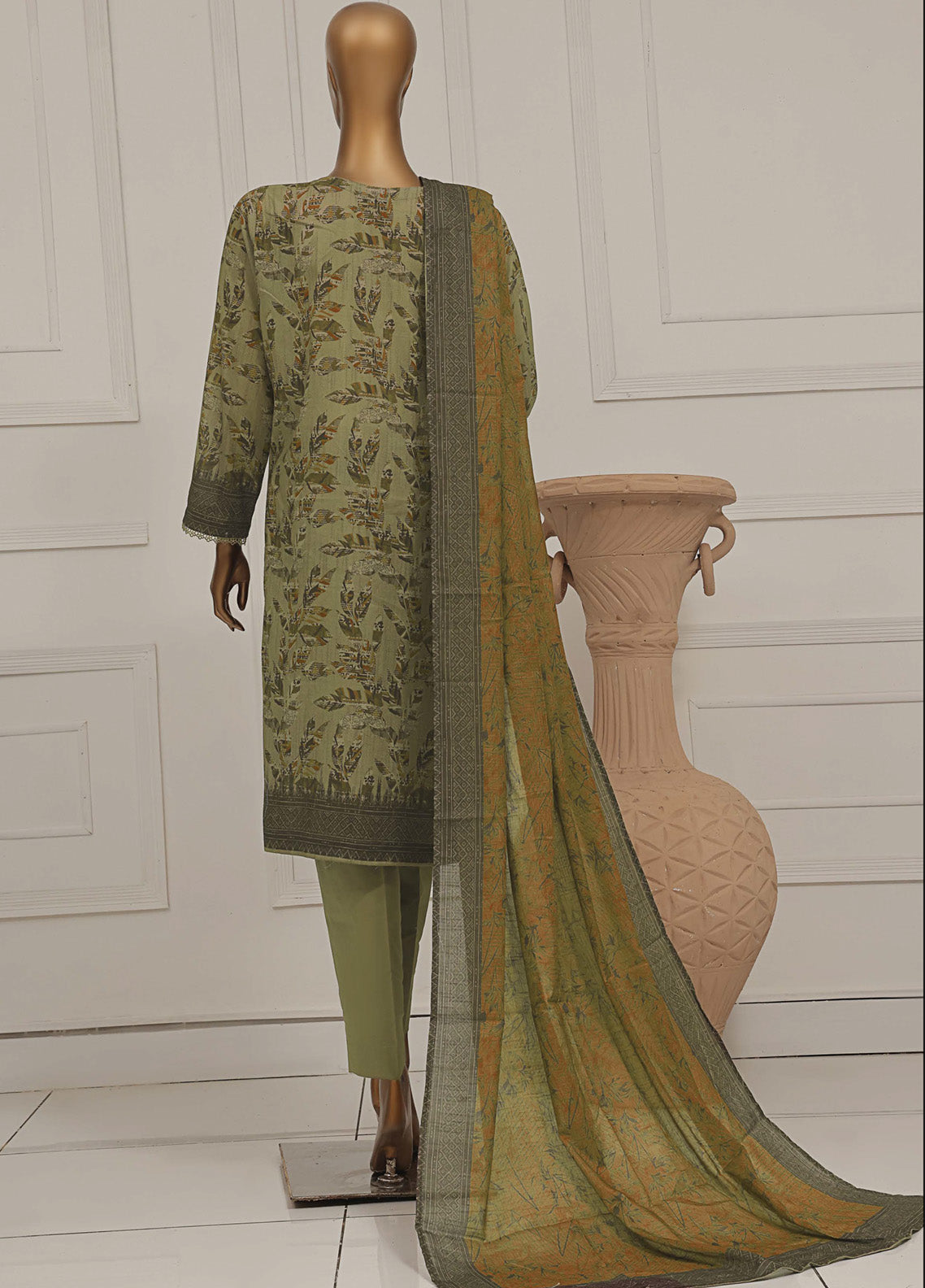 Asasa HZ Textile Digital Printed Embroidered Lawn 3 Piece Unstitched Suit HZ25AV1 AEL-256 Asasa HZ Textile Digital Printed Embroidered Lawn 3 Piece Unstitched Suit HZ25AV1 AEL-256