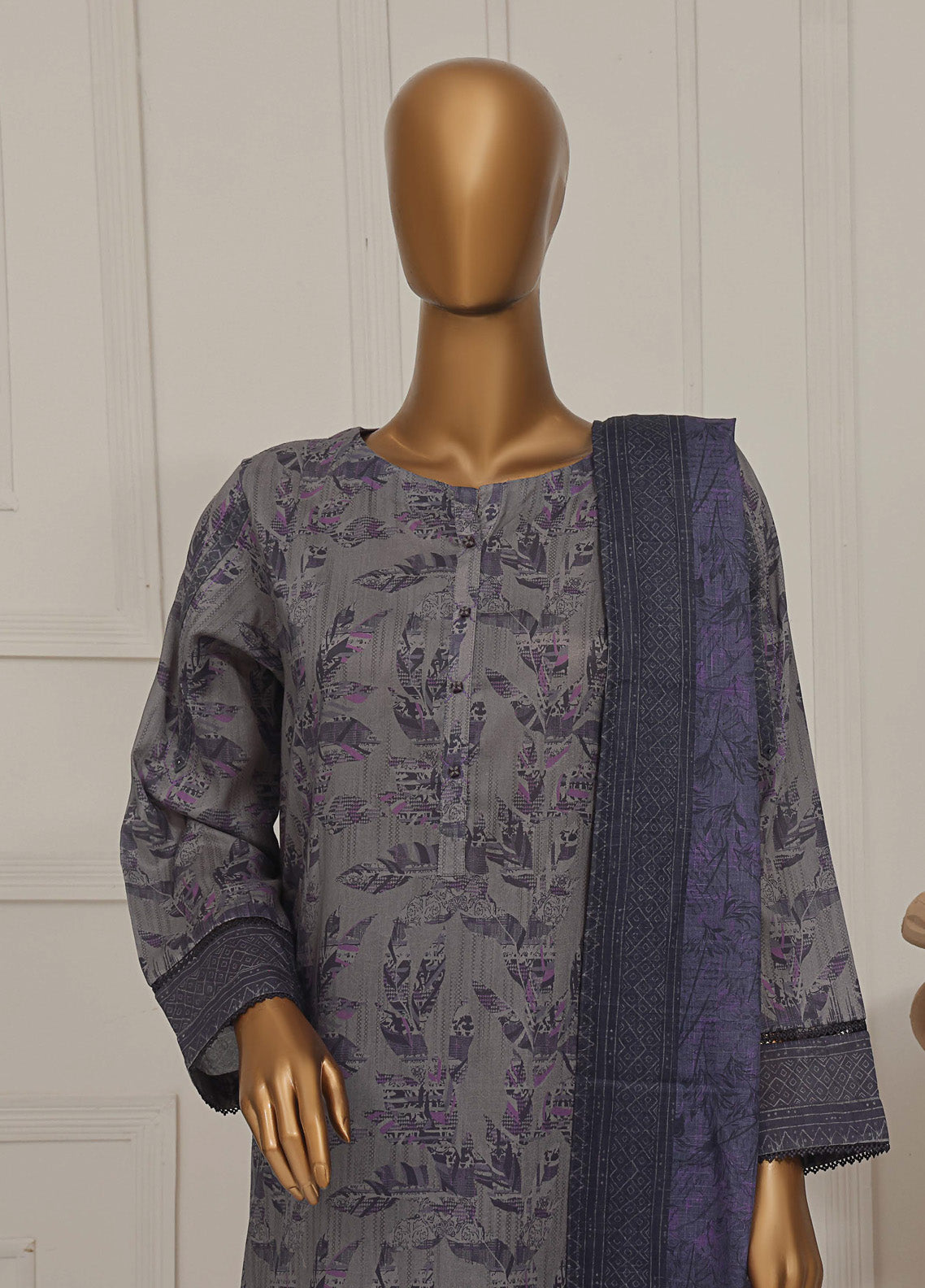 Asasa HZ Textile Digital Printed Embroidered Lawn 3 Piece Unstitched Suit HZ25AV1 AEL-257 Asasa HZ Textile Digital Printed Embroidered Lawn 3 Piece Unstitched Suit HZ25AV1 AEL-257