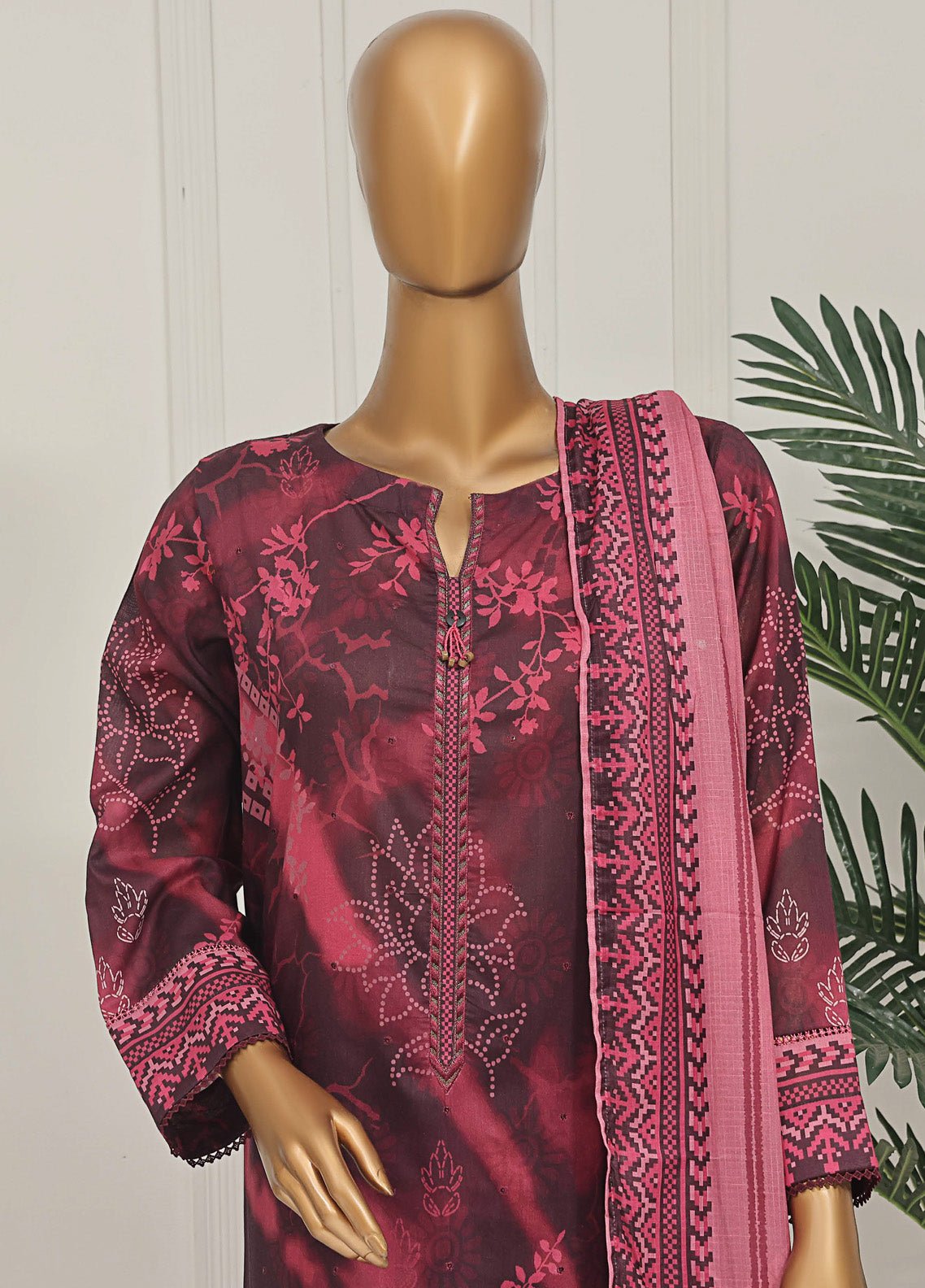 Asasa HZ Textile Digital Printed Embroidered Lawn 3 Piece Unstitched Suit HZ25AV1 AEL-258 Asasa HZ Textile Digital Printed Embroidered Lawn 3 Piece Unstitched Suit HZ25AV1 AEL-258