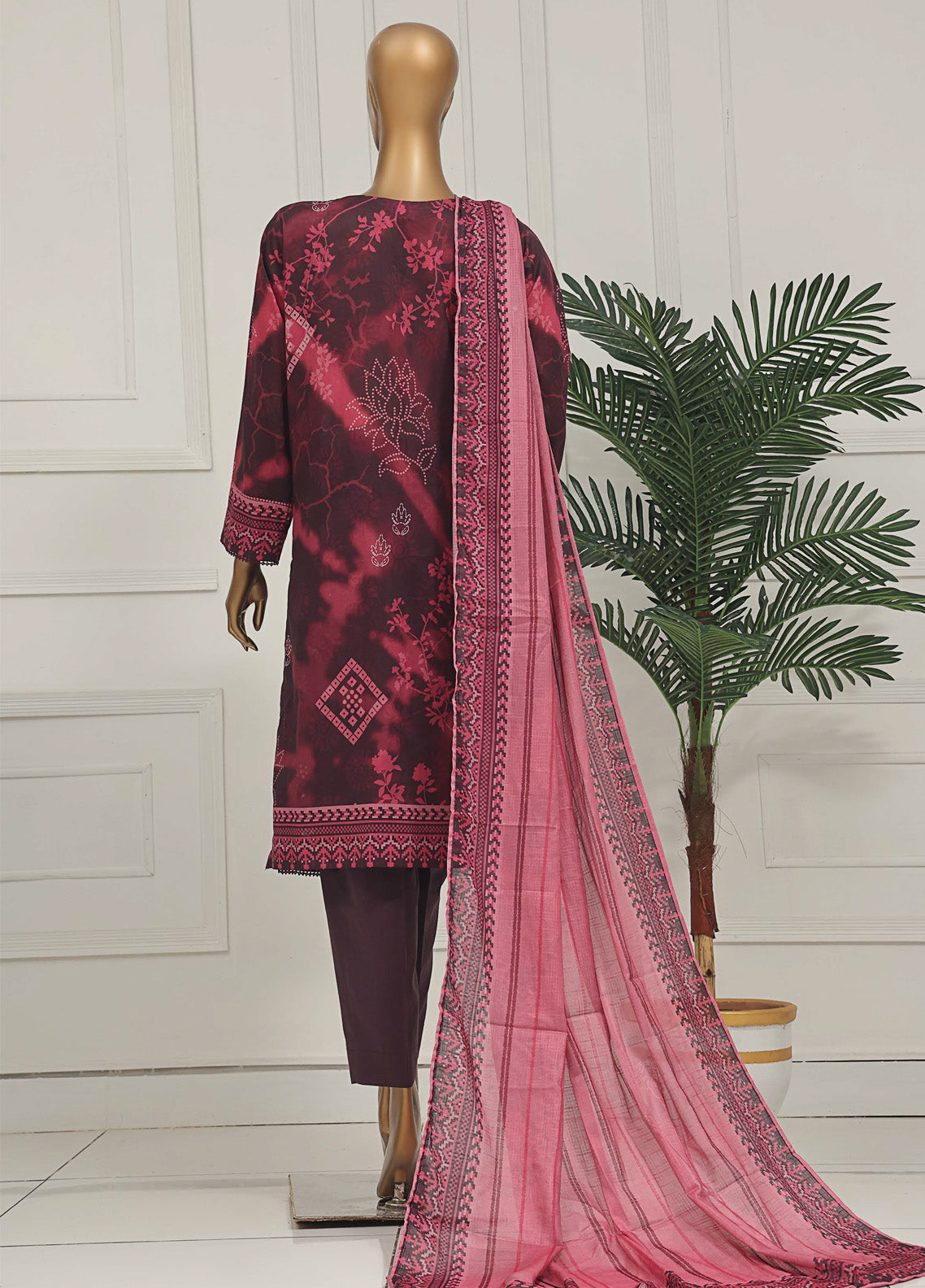 Asasa HZ Textile Digital Printed Embroidered Lawn 3 Piece Unstitched Suit HZ25AV1 AEL-258 Asasa HZ Textile Digital Printed Embroidered Lawn 3 Piece Unstitched Suit HZ25AV1 AEL-258