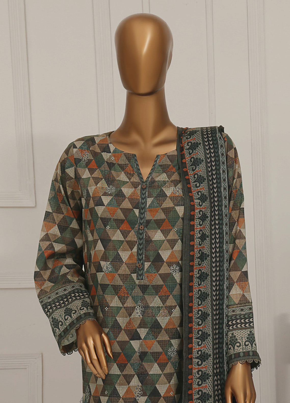 Asasa HZ Textile Digital Printed Embroidered Lawn 3 Piece Unstitched Suit HZ25AV1 AEL-259 Asasa HZ Textile Digital Printed Embroidered Lawn 3 Piece Unstitched Suit HZ25AV1 AEL-259