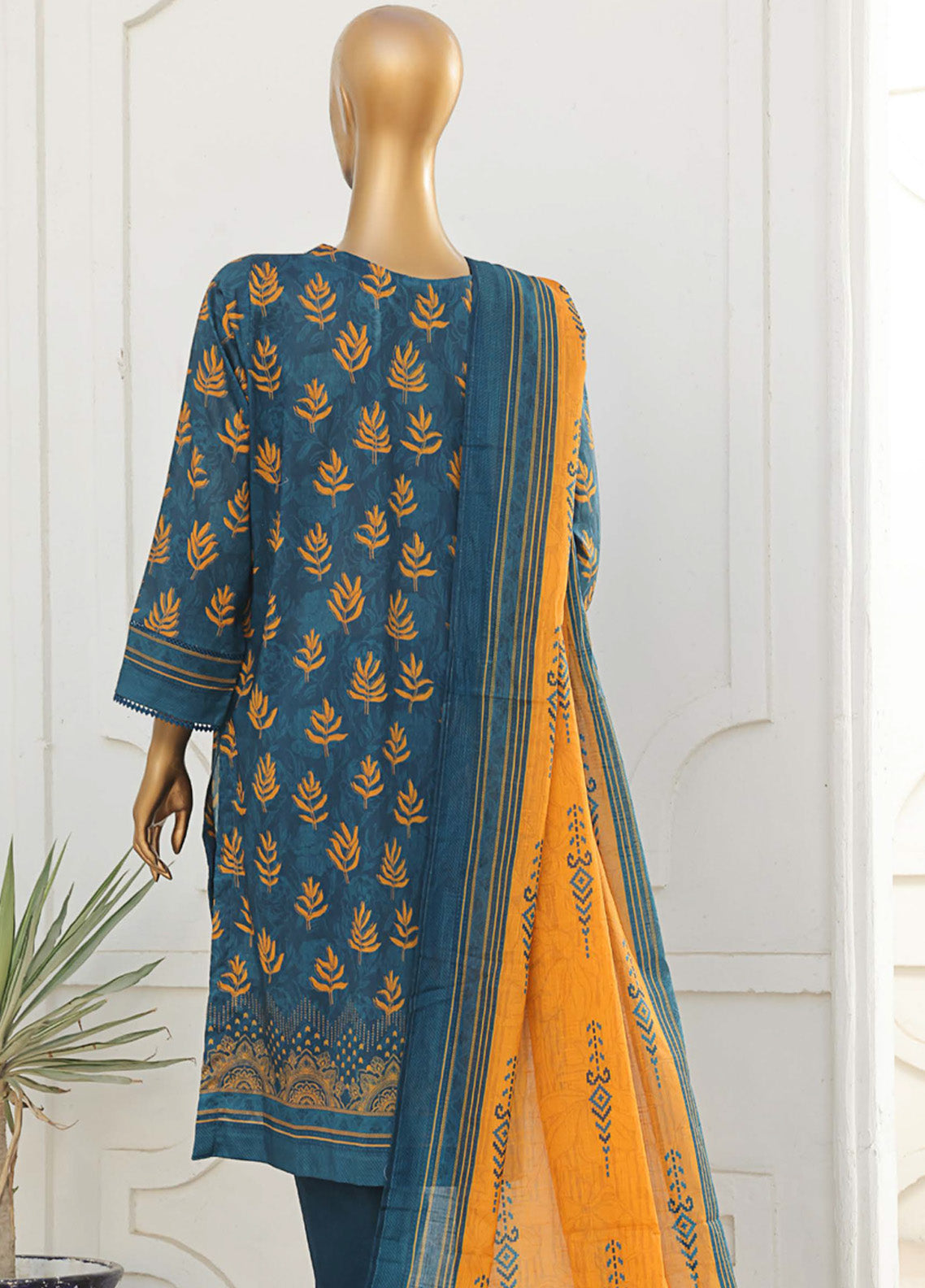 Asasa HZ Textile Digital Printed Embroidered Lawn 3 Piece Unstitched Suit HZ25AV1 AEL-260 Asasa HZ Textile Digital Printed Embroidered Lawn 3 Piece Unstitched Suit HZ25AV1 AEL-260