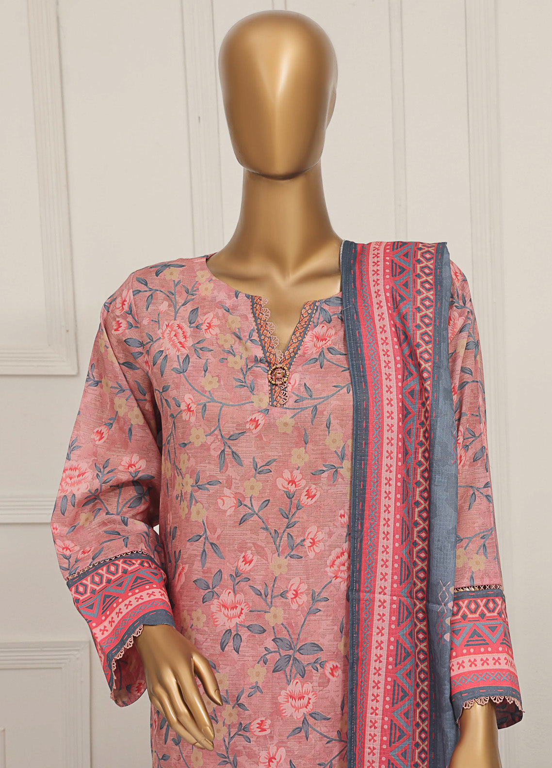 Asasa HZ Textile Digital Printed Embroidered Lawn 3 Piece Unstitched Suit HZ25AV1 AEL-261 Asasa HZ Textile Digital Printed Embroidered Lawn 3 Piece Unstitched Suit HZ25AV1 AEL-261
