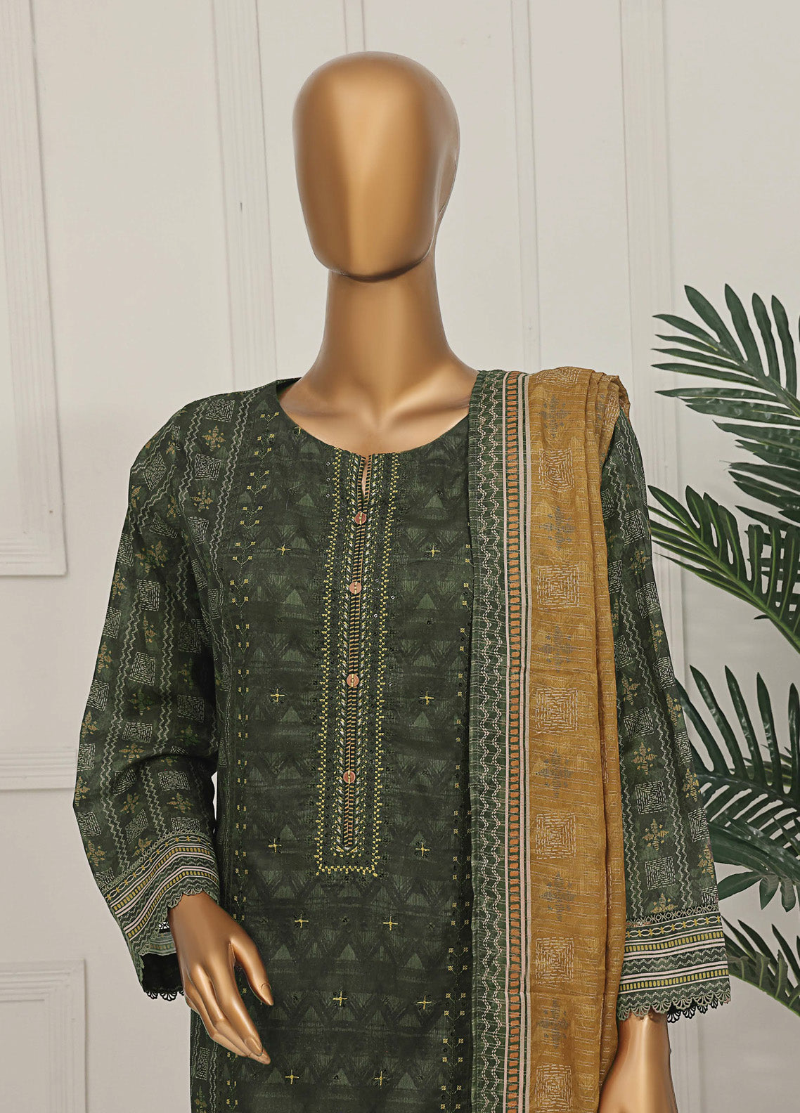 Asasa HZ Textile Digital Printed Embroidered Lawn 3 Piece Unstitched Suit HZ25AV1 AEL-69 Asasa HZ Textile Digital Printed Embroidered Lawn 3 Piece Unstitched Suit HZ25AV1 AEL-69