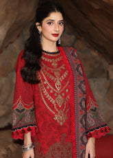 Asim Jofa Embroidered Khaddar Winter 3 Piece Unstitched Suit AJ24UW AJUW-02