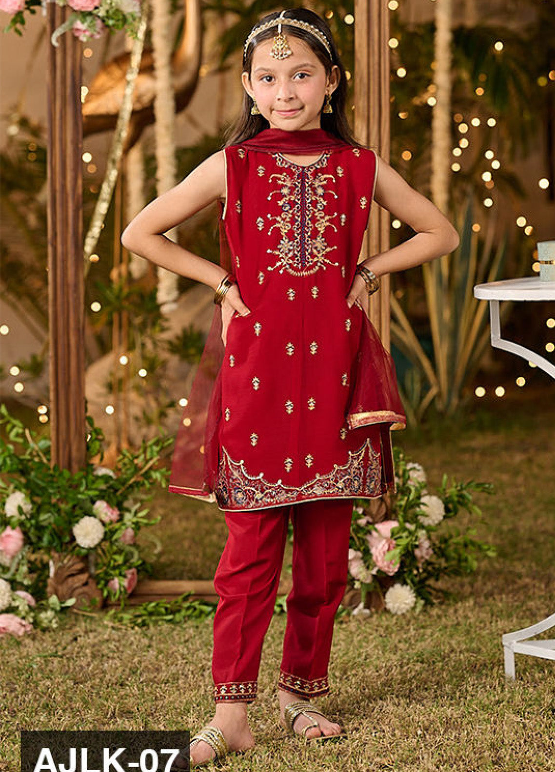 Asim Jofa Embroidered Poly Chiffon 3 Piece Stitched Suit AJ24PCK AJKL-07 Asim Jofa Embroidered Poly Chiffon 3 Piece Stitched Suit AJ24PCK AJKL-07