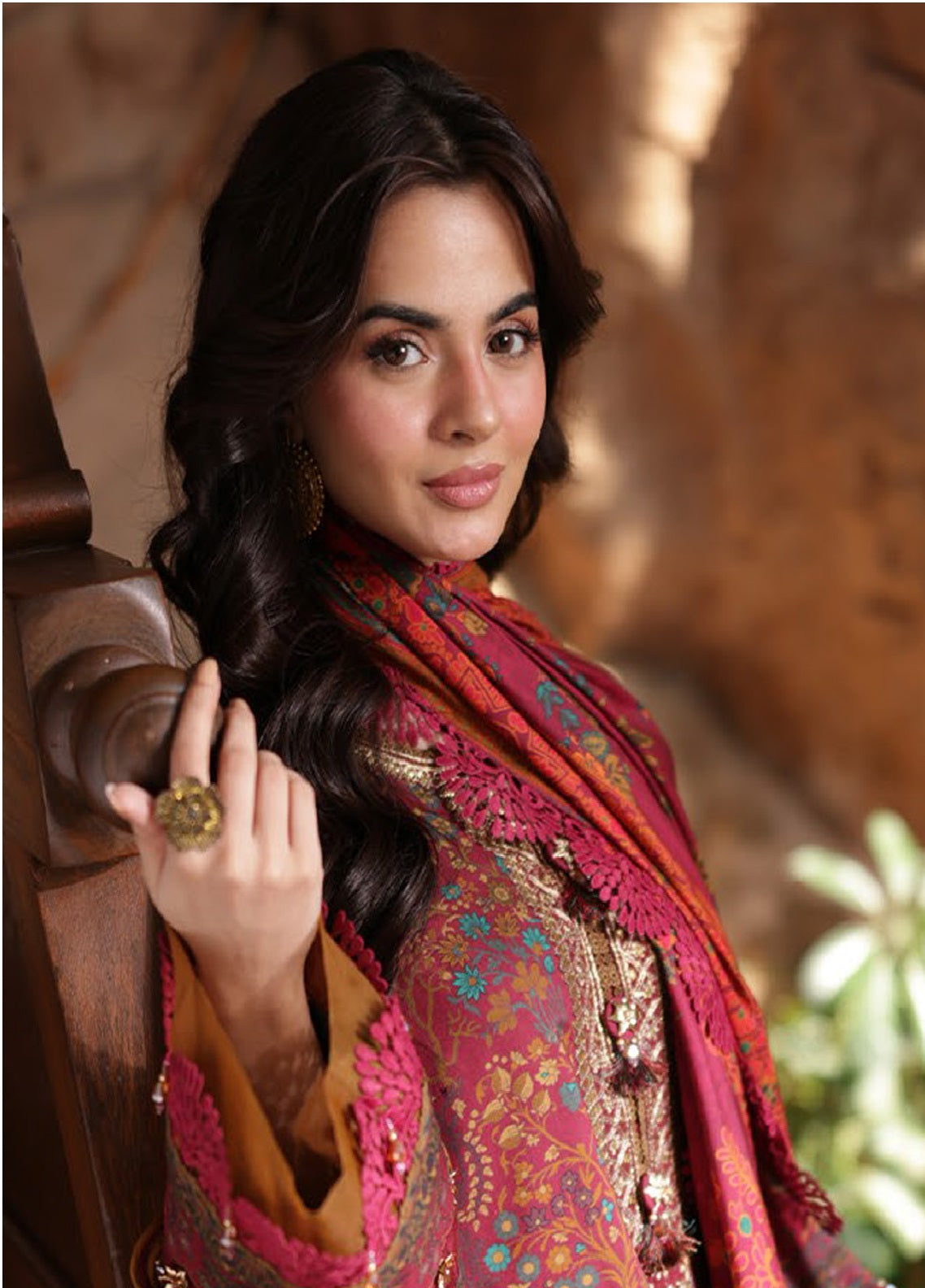 Asim Jofa Embroidered Viscose Winter 3 Piece Unstitched Suit AJ24UW AJUW-18 Asim Jofa Embroidered Viscose Winter 3 Piece Unstitched Suit AJ24UW AJUW-18