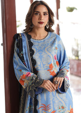 Asim Jofa Embroidered Viscose Winter 3 Piece Unstitched Suit AJ24UW AJUW-25
