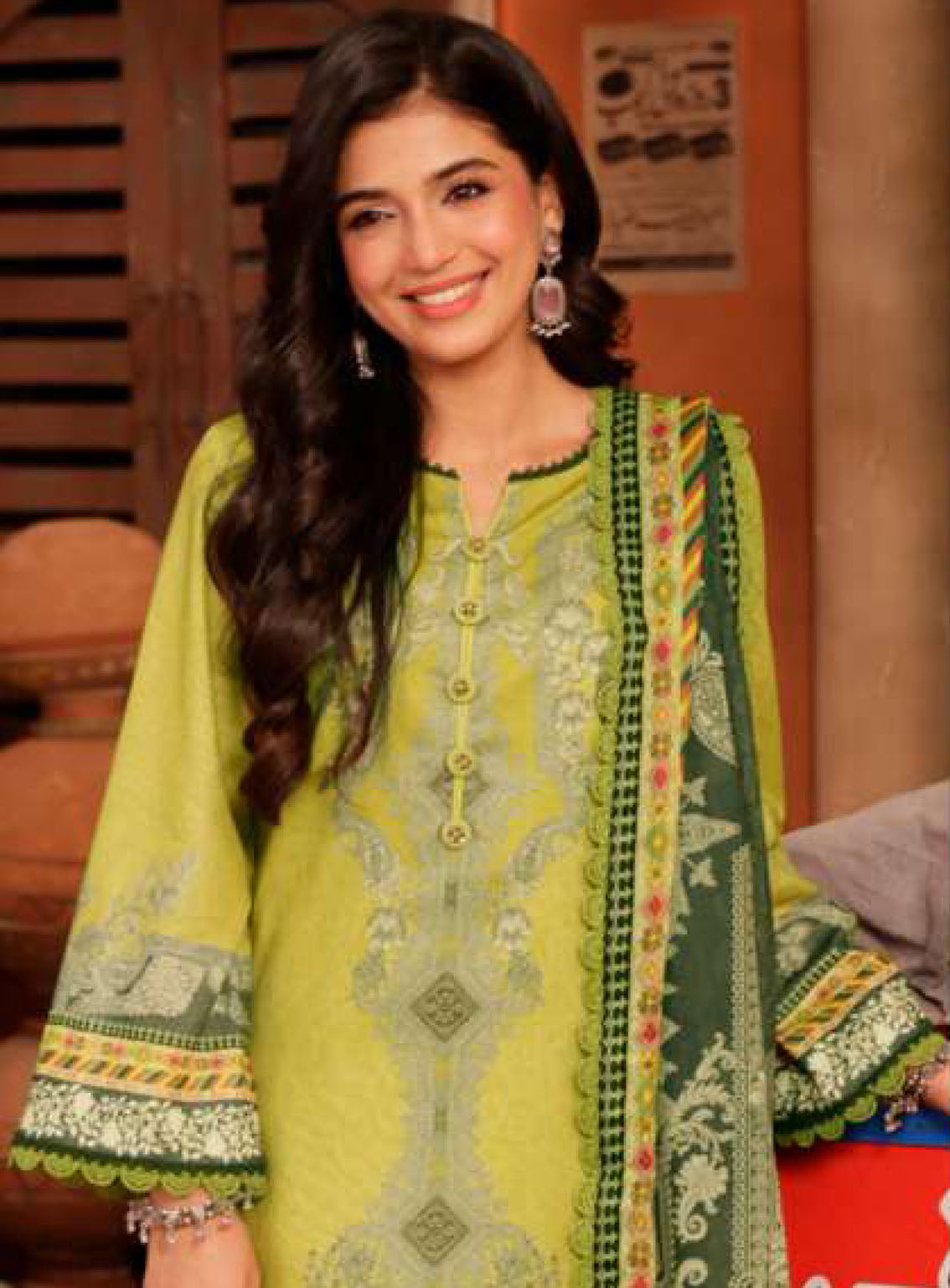 Asim Jofa Limited Edition Printed Lawn 3 Piece Unstitched Suit AJ24LE AJEL-01 Asim Jofa Limited Edition Printed Lawn 3 Piece Unstitched Suit AJ24LE AJEL-01