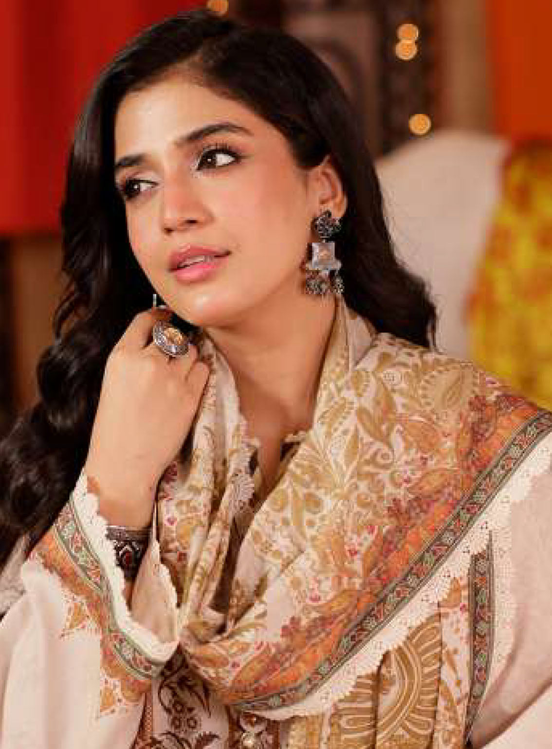 Asim Jofa Limited Edition Printed Lawn 3 Piece Unstitched Suit AJ24LE AJEL-08 Asim Jofa Limited Edition Printed Lawn 3 Piece Unstitched Suit AJ24LE AJEL-08